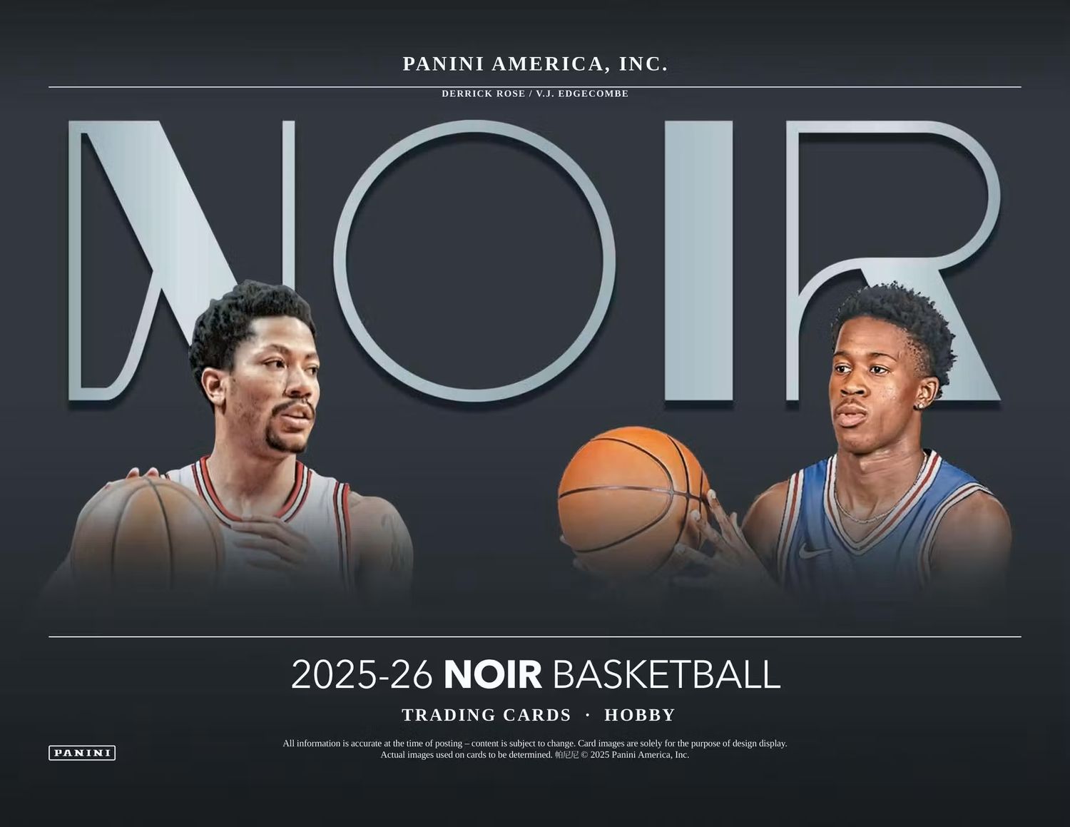 2025/26 Panini Noir Basketball Hobby Box (coming soon)