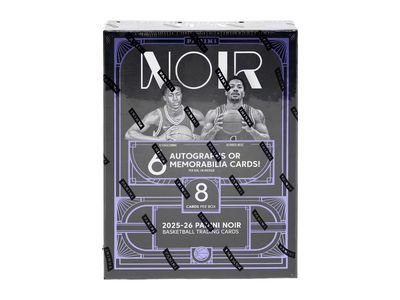 2025/26 Panini Noir Basketball Hobby Box (coming soon)