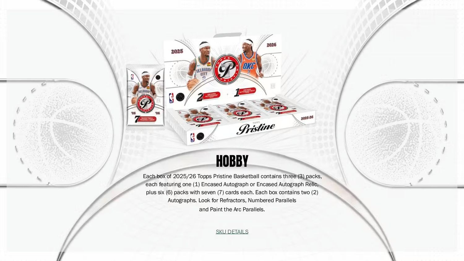 2025/26 Topps Pristine Basketball Hobby Box
