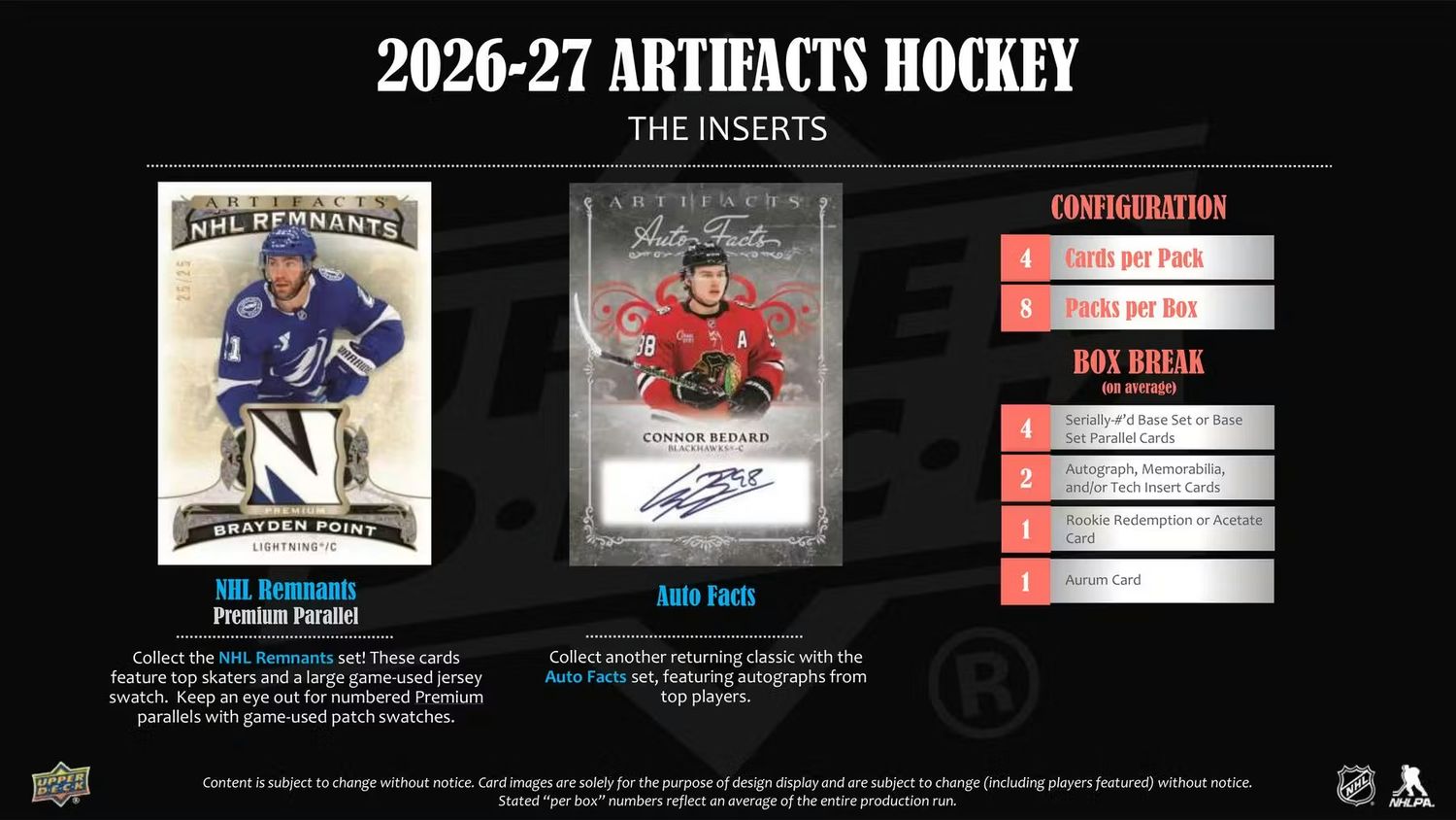 2026/27 Upper Deck Artifacts Hockey Hobby Box