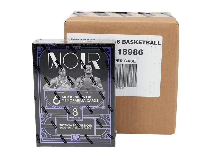 2025/26 Panini Noir Basketball Hobby 4-Box Case