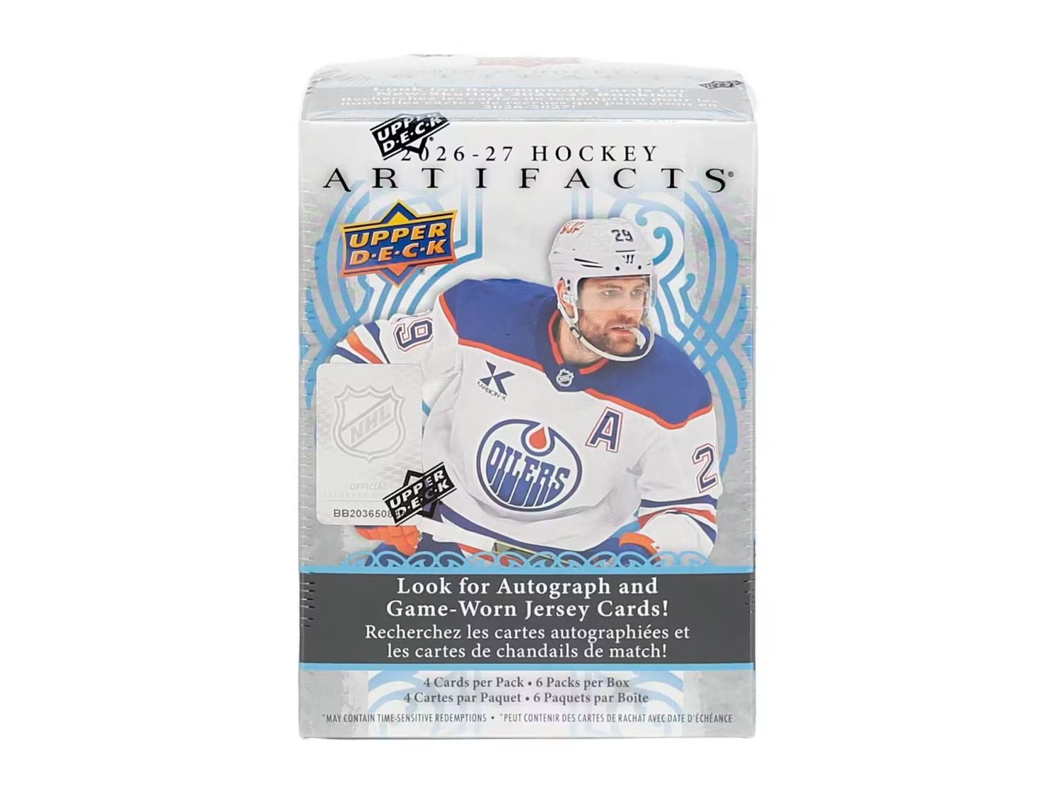 2026/27 Upper Deck Artifacts Hockey Blaster Box