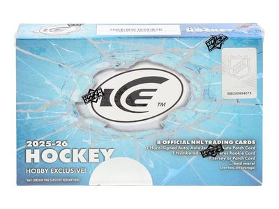 2025/26 Upper Deck Ice Hockey Hobby Box