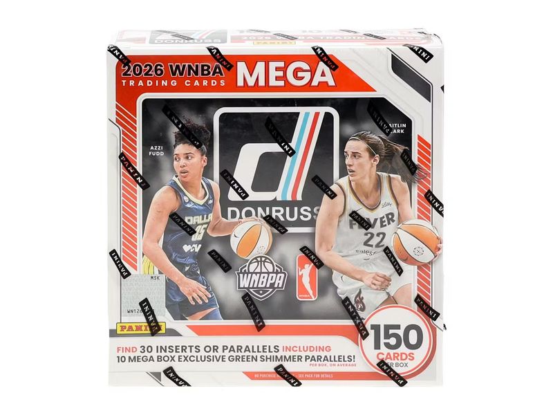 2026 Panini Donruss WNBA Basketball Mega Box  (coming soon)