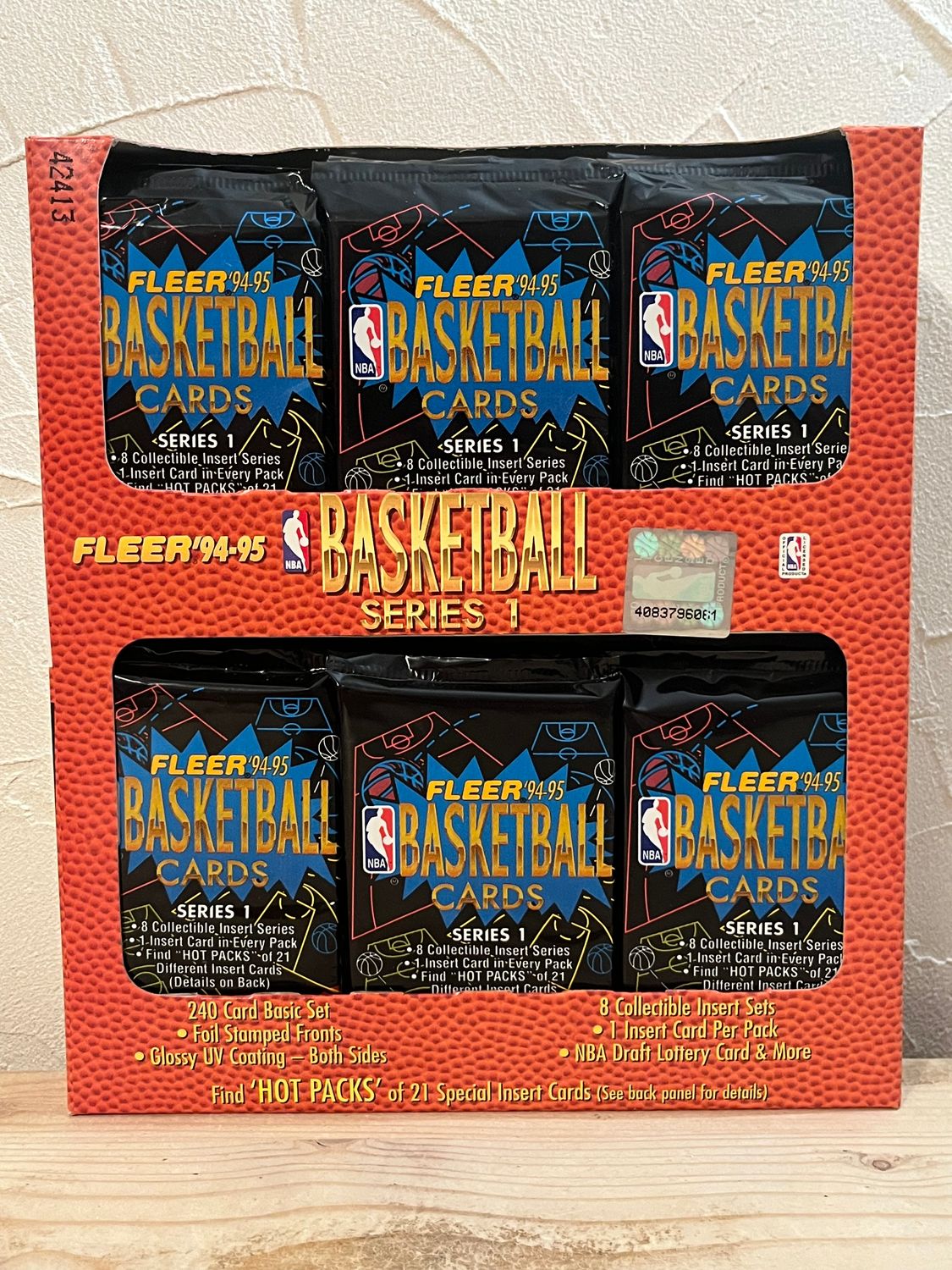 1994/95 Fleer Series 1 Basketball Jumbo Pack