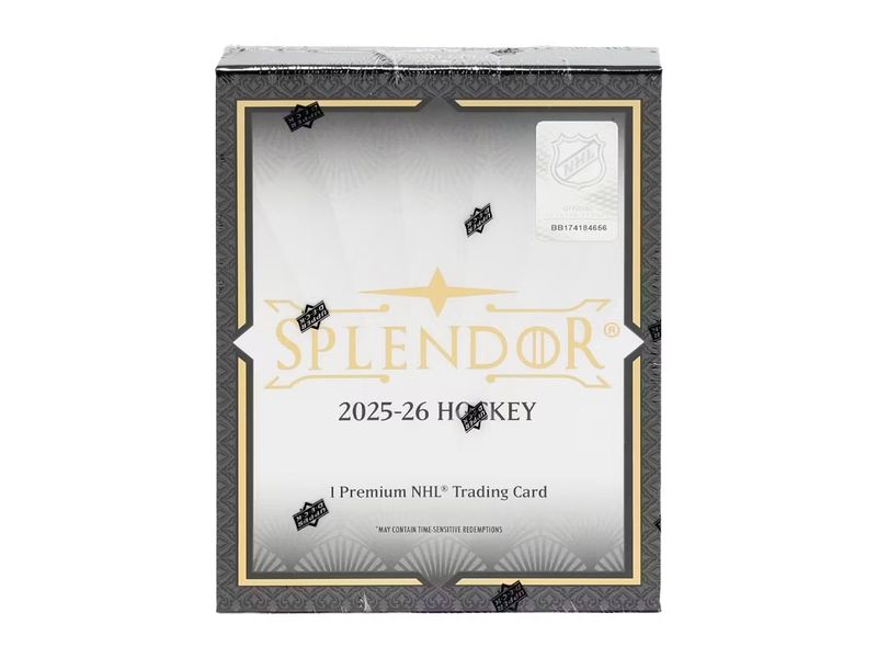 2025/26 Upper Deck Splendor Hockey Hobby Box