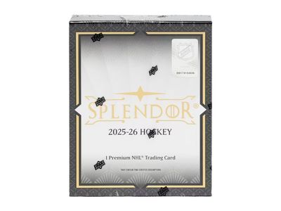 2025/26 Upper Deck Splendor Hockey Hobby Box