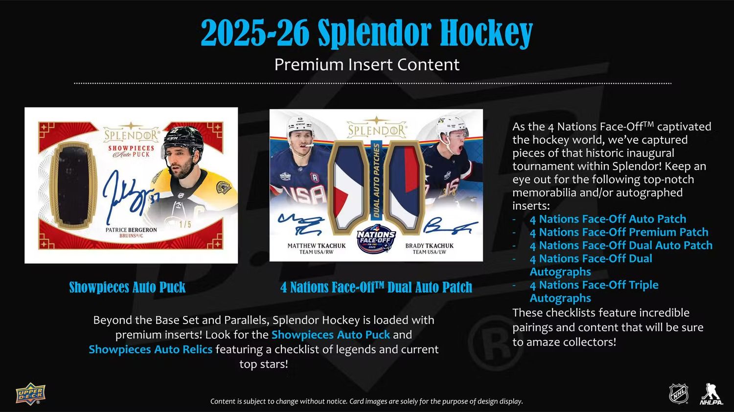 2025/26 Upper Deck Splendor Hockey Hobby Box