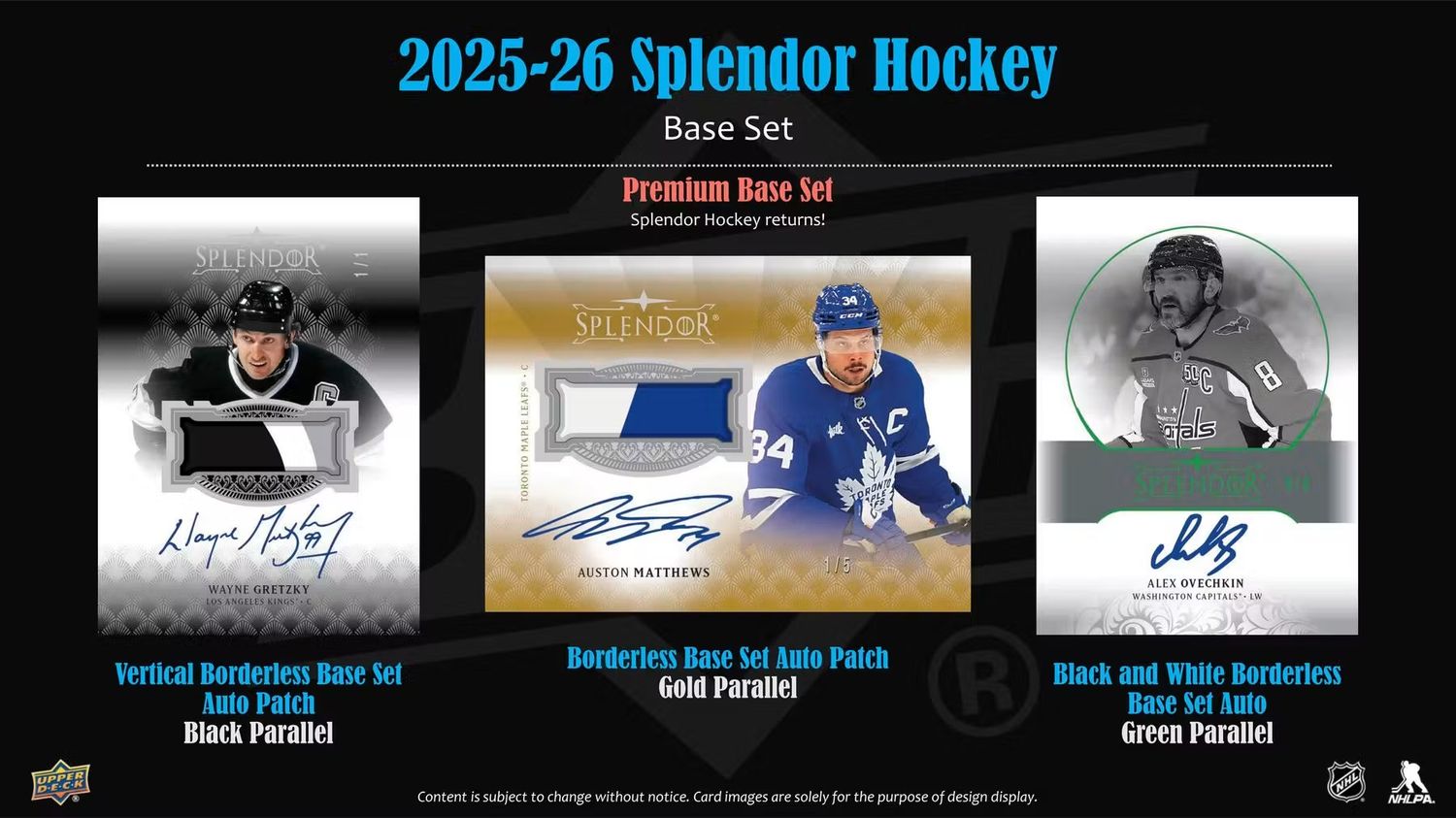2025/26 Upper Deck Splendor Hockey Hobby Box