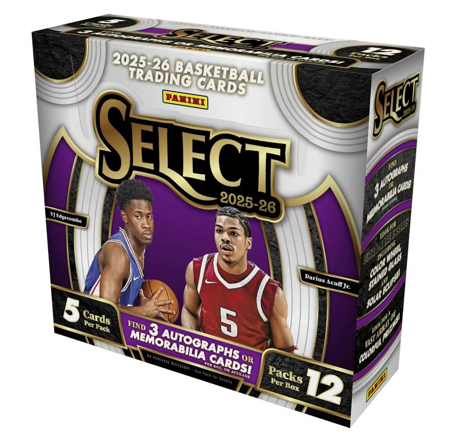 2025/26 Panini Select Basketball Hobby Box (Coming in October)