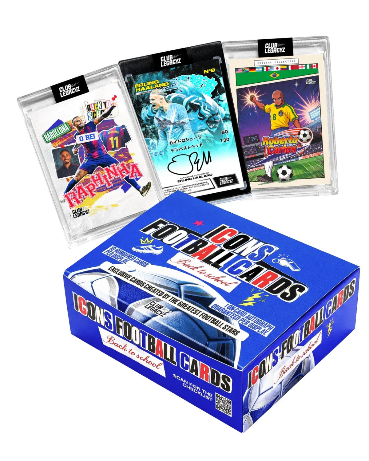 2026 Club Legacyz Icons Back to School Fifth Edition Soccer Hobby Box