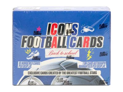 2026 Club Legacyz Icons Back to School Fifth Edition Soccer Hobby Box