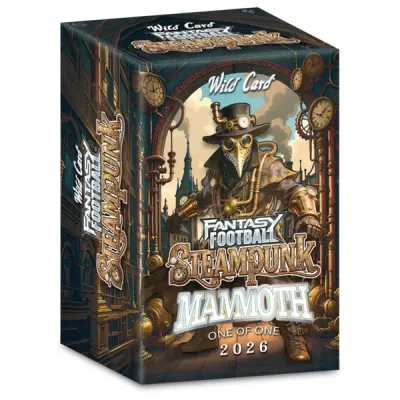 2026 Wild Card Fantasy Football Steampunk Mammoth Edition Hobby Box