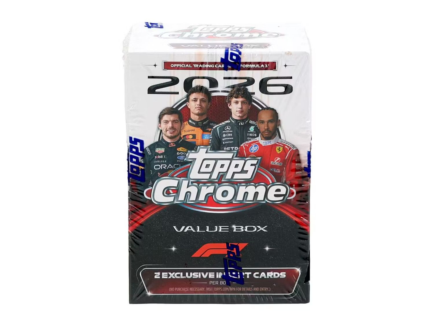 2026 Topps Chrome F1 Formula 1 Blaster Box