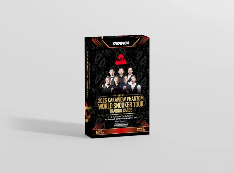 2026 Kakawow Phantom World Snooker Tour Trading Cards (Coming soon)