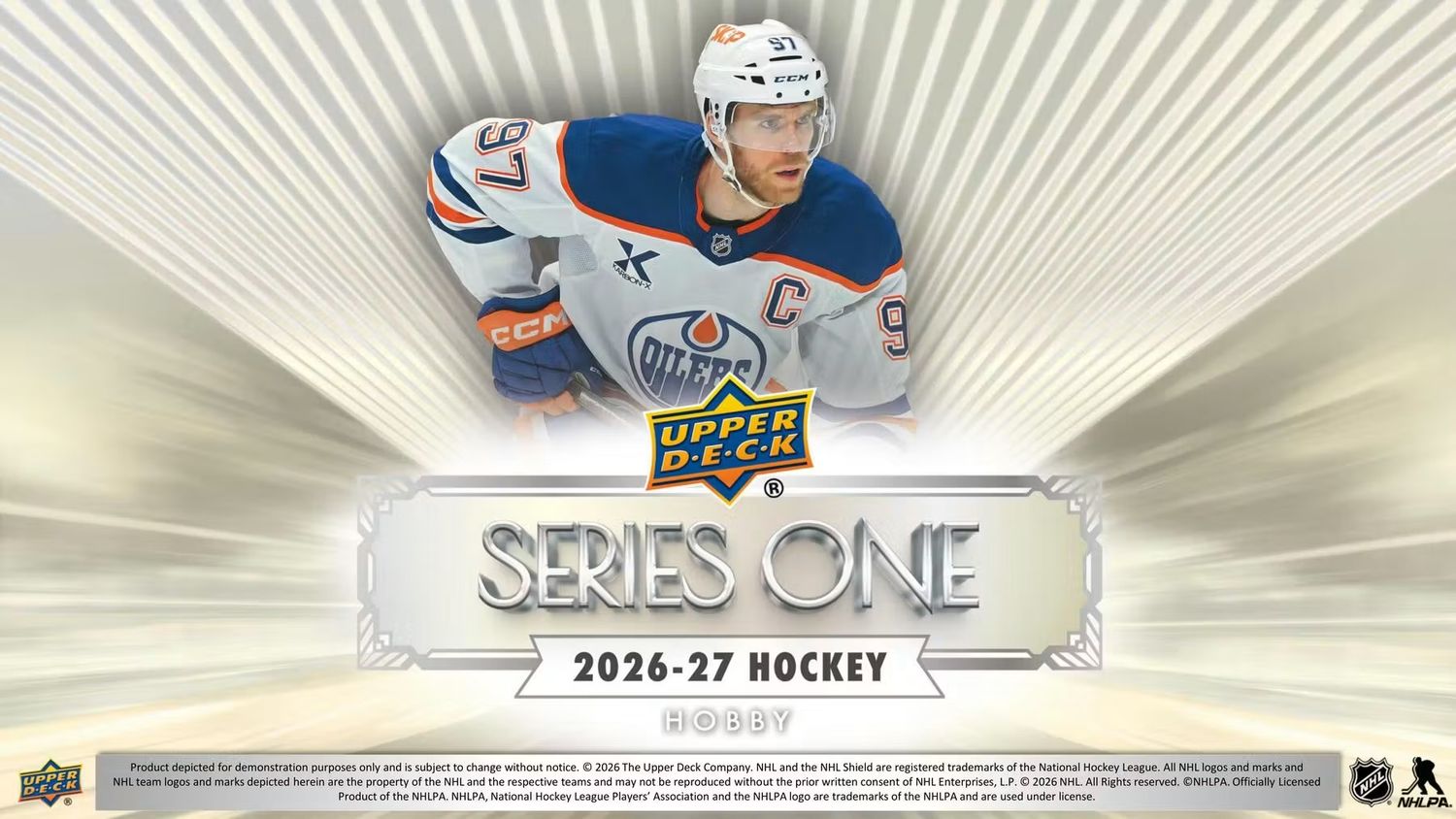 2026/27 Upper Deck Series 1 Hockey Hobby 12-Box Case