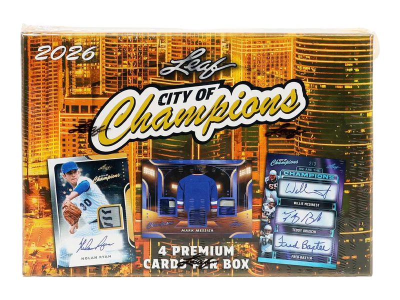 2026 Leaf City of Champions Hobby Box (Coming soon)
