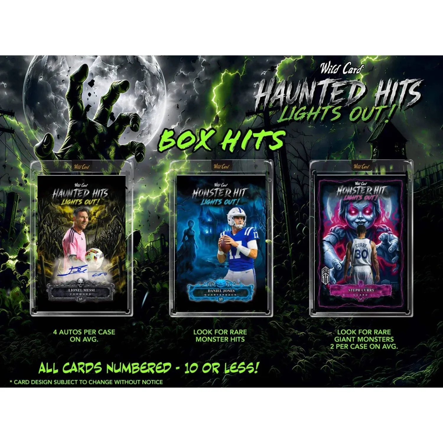 2026 Wild Card Haunted Hits: Lights Out! Mammoth Hobby Box
