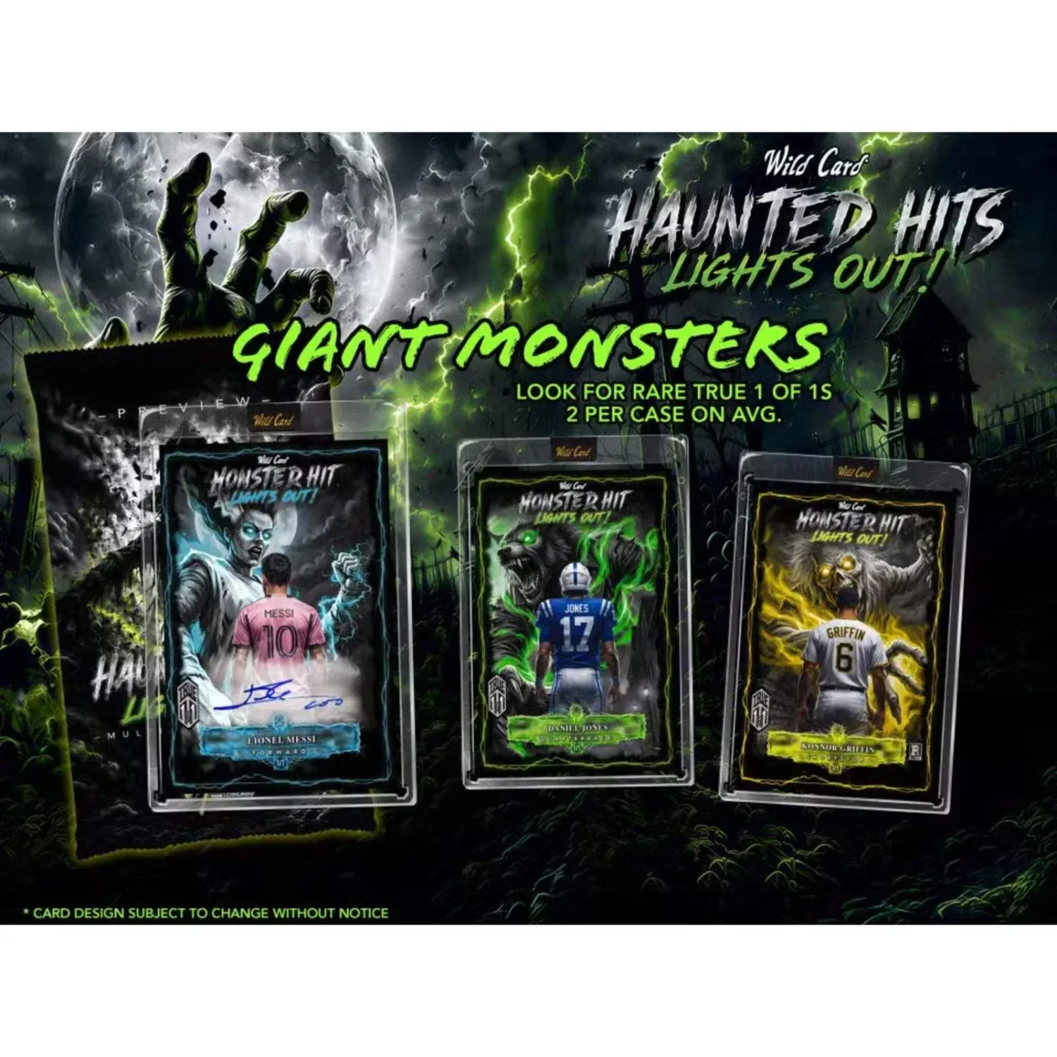 2026 Wild Card Haunted Hits: Lights Out! Mammoth Hobby Box