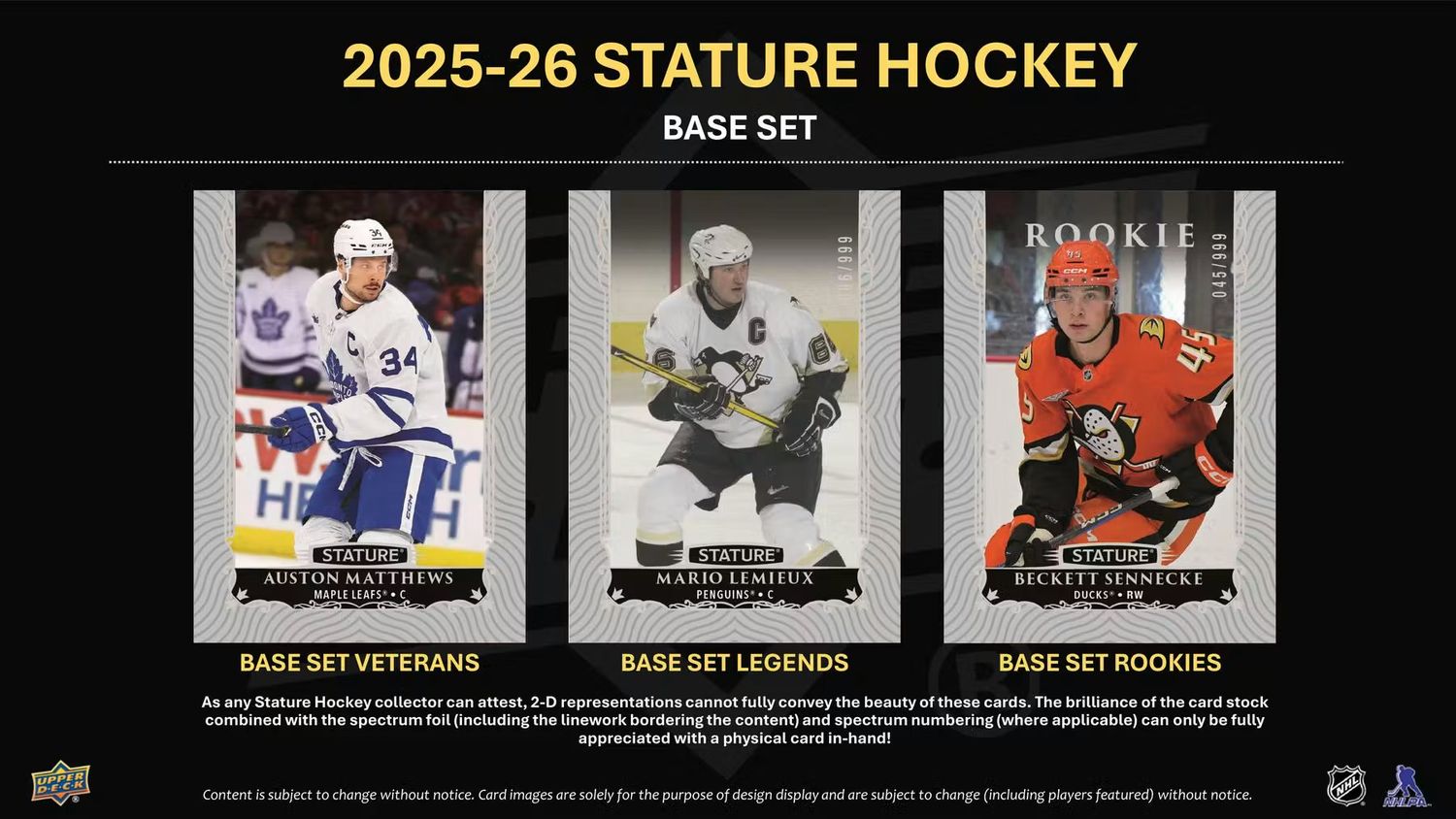 2025/26 Upper Deck Stature Hockey Hobby Box (preorder)