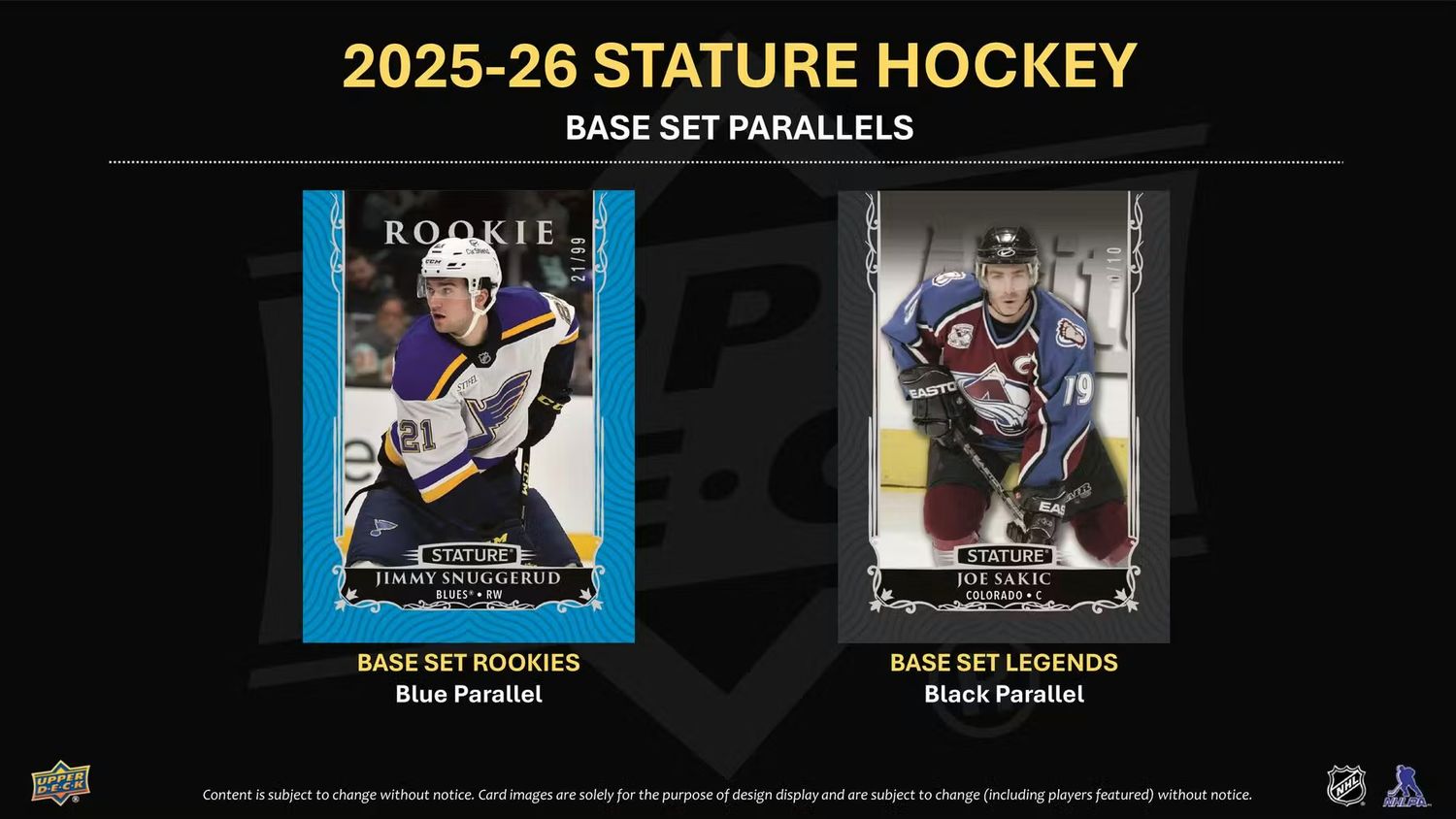 2025/26 Upper Deck Stature Hockey Hobby Box (preorder)