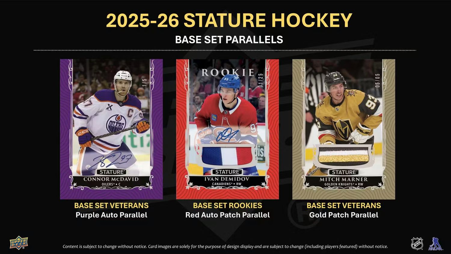 2025/26 Upper Deck Stature Hockey Hobby Box (preorder)