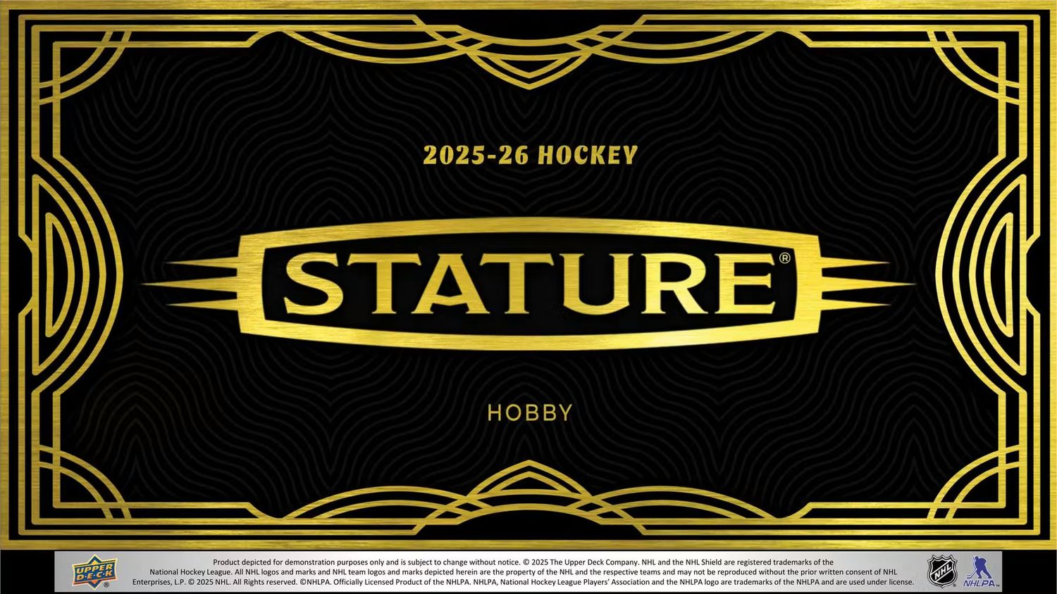 2025/26 Upper Deck Stature Hockey Hobby Box (preorder)