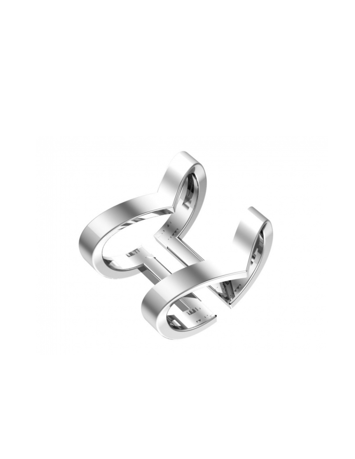 Кольцо На Две Фаланги Серебро Купить