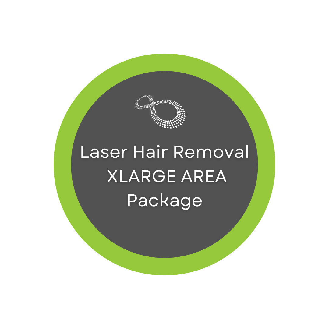 Laser Hair Removal XLarge Area Package