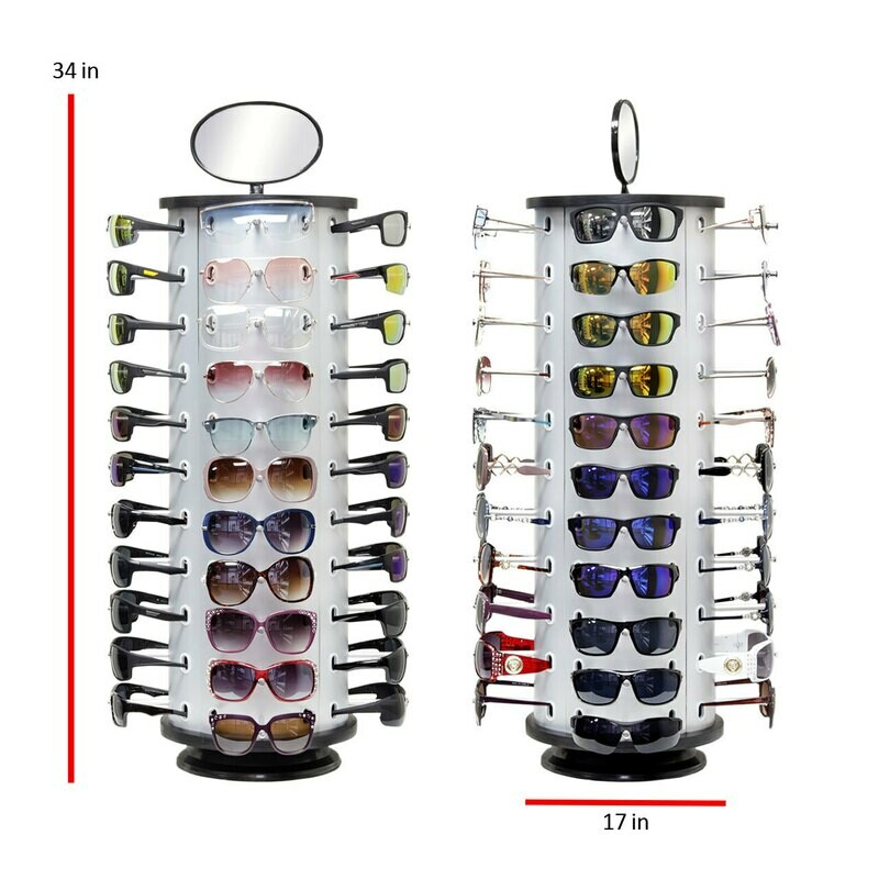Display Rotatorio para 44 piezas lentes gafas