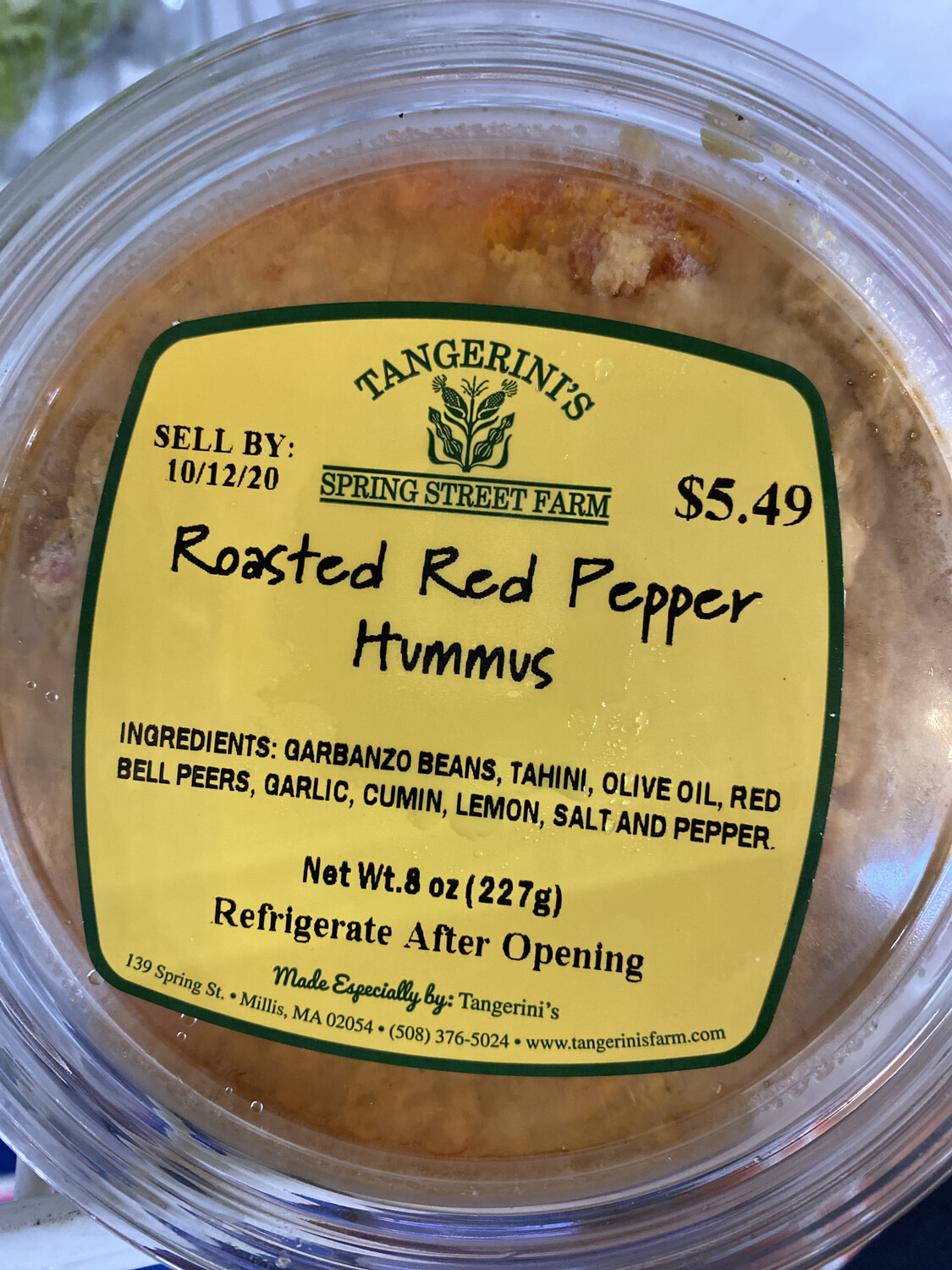 FP Roasted Red Pepper Hummus FP Roasted Red Pepper Hummus