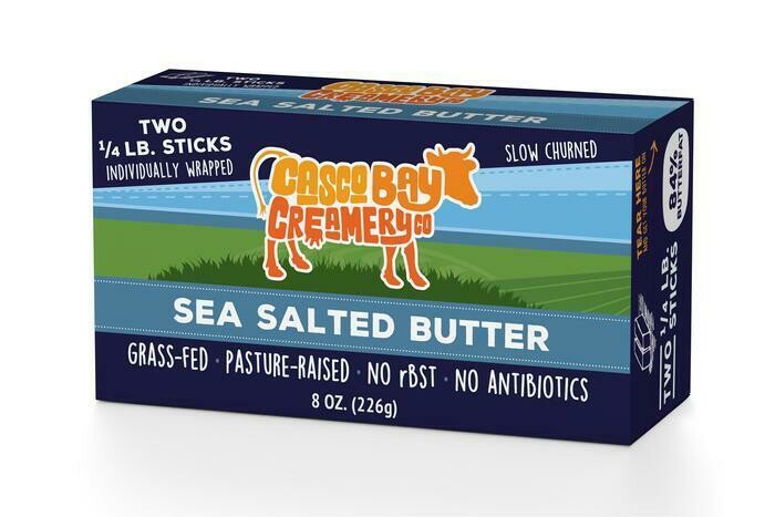 Sea Salted Butter | Casco Bay Sea Salted Butter | Casco Bay
