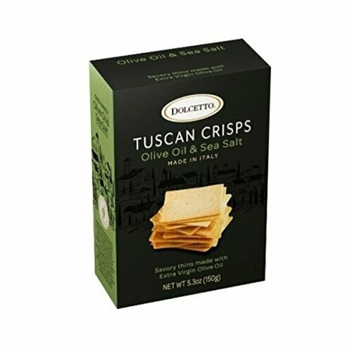 Tuscan Crisps | Olive Oil & Sea Salt | Dolcetto Tuscan Crisps | Olive Oil & Sea Salt | Dolcetto