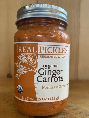 Real Pickles | Organic Ginger Carrots