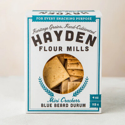 Hayden Flour Mills | Blue Beard Durum Crackers