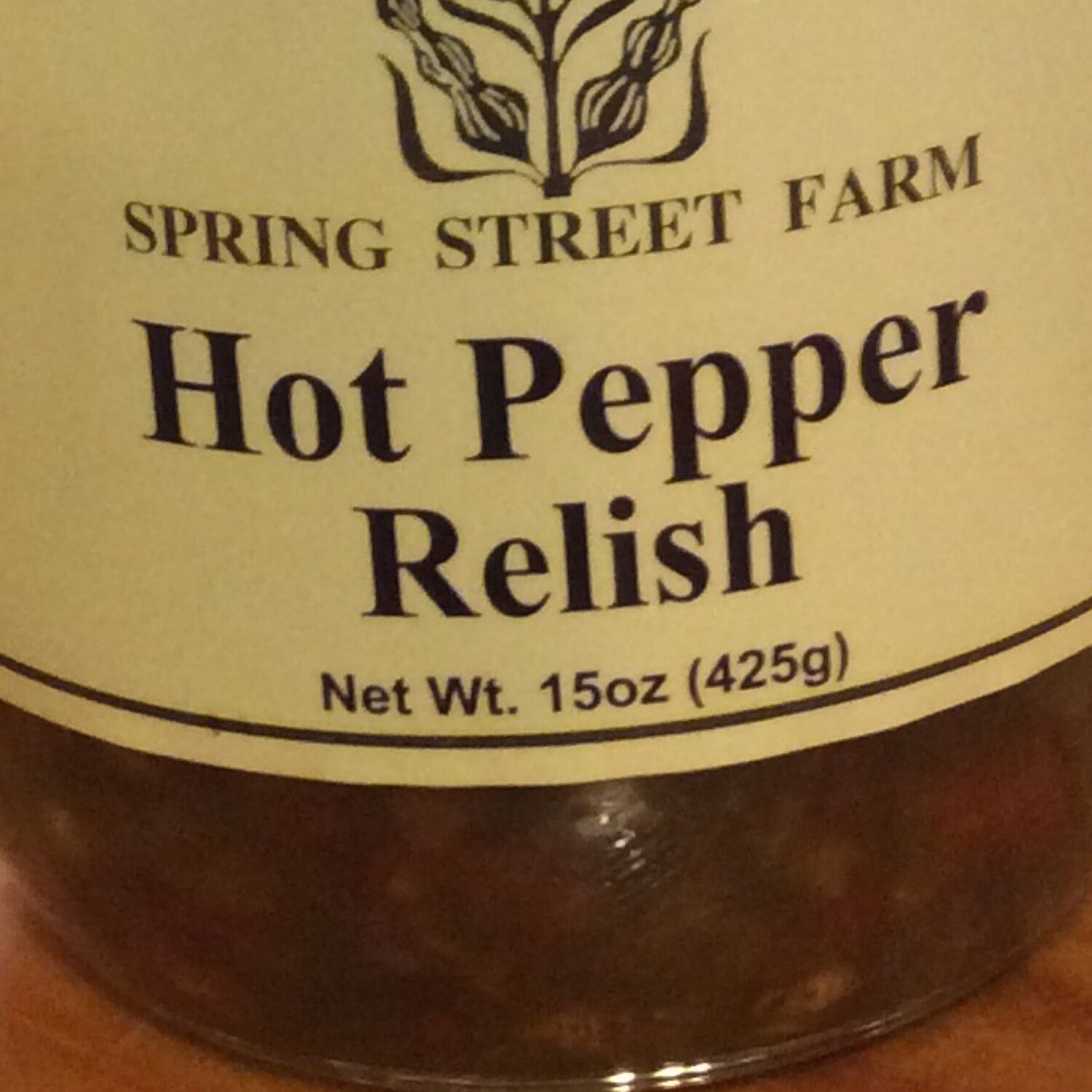 Tangerini's Own Hot Pepper Relish