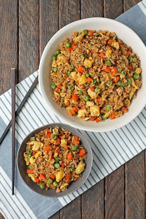 Vegetable Fried Rice | New Years Eve