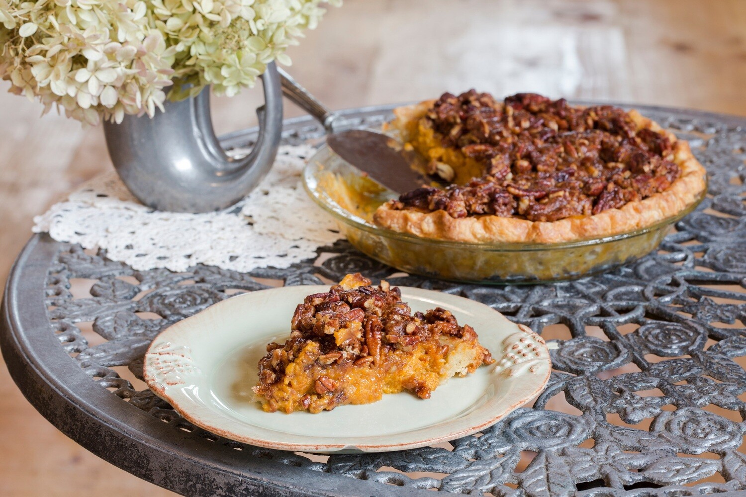 Sweet Potato Pecan Pie | 9in Round | Thanksgiving