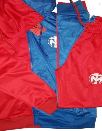 Two Colour Trinda Polyester Tracksuit
