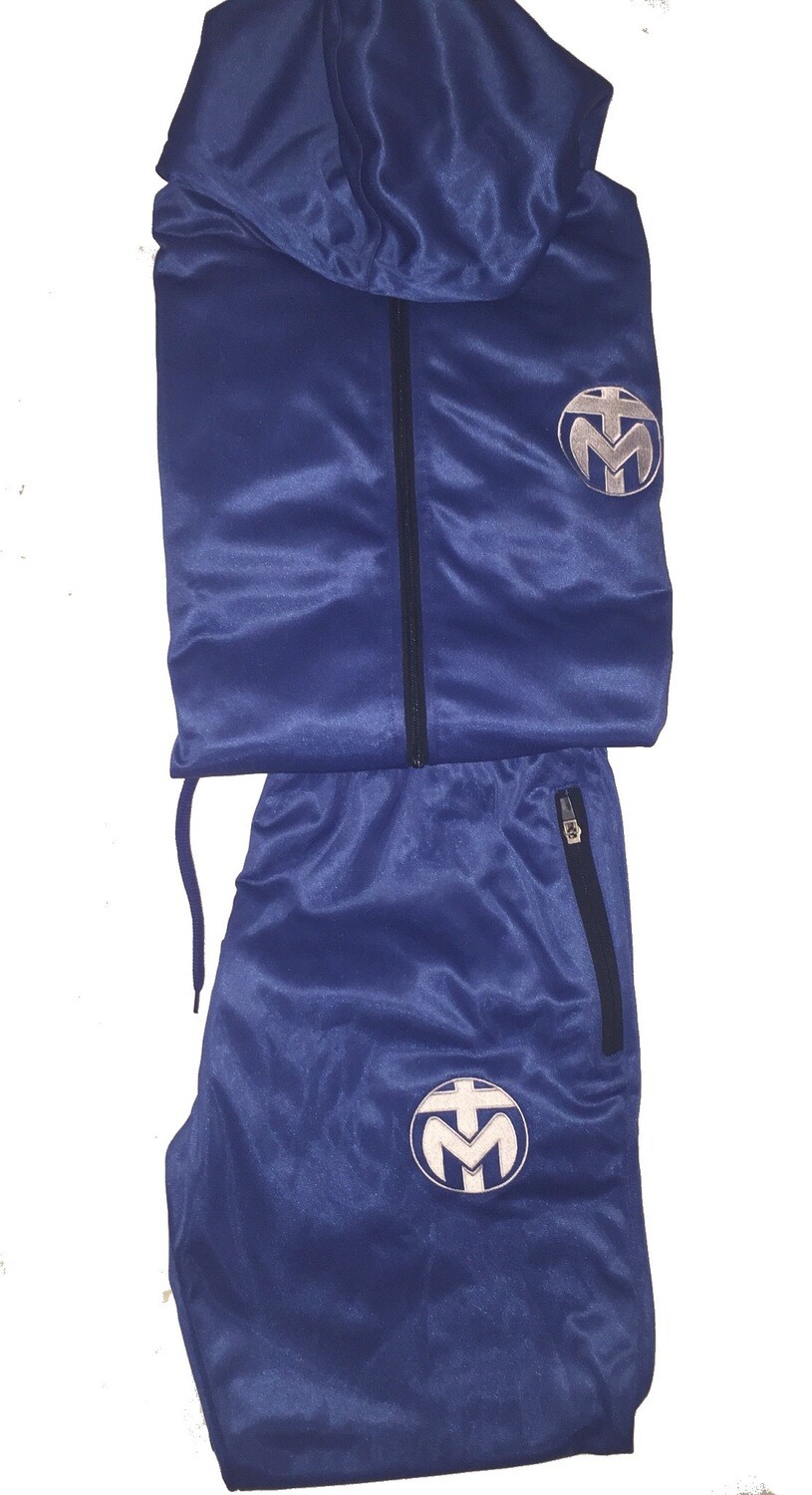Blue Speedo Polyester Tracksuit