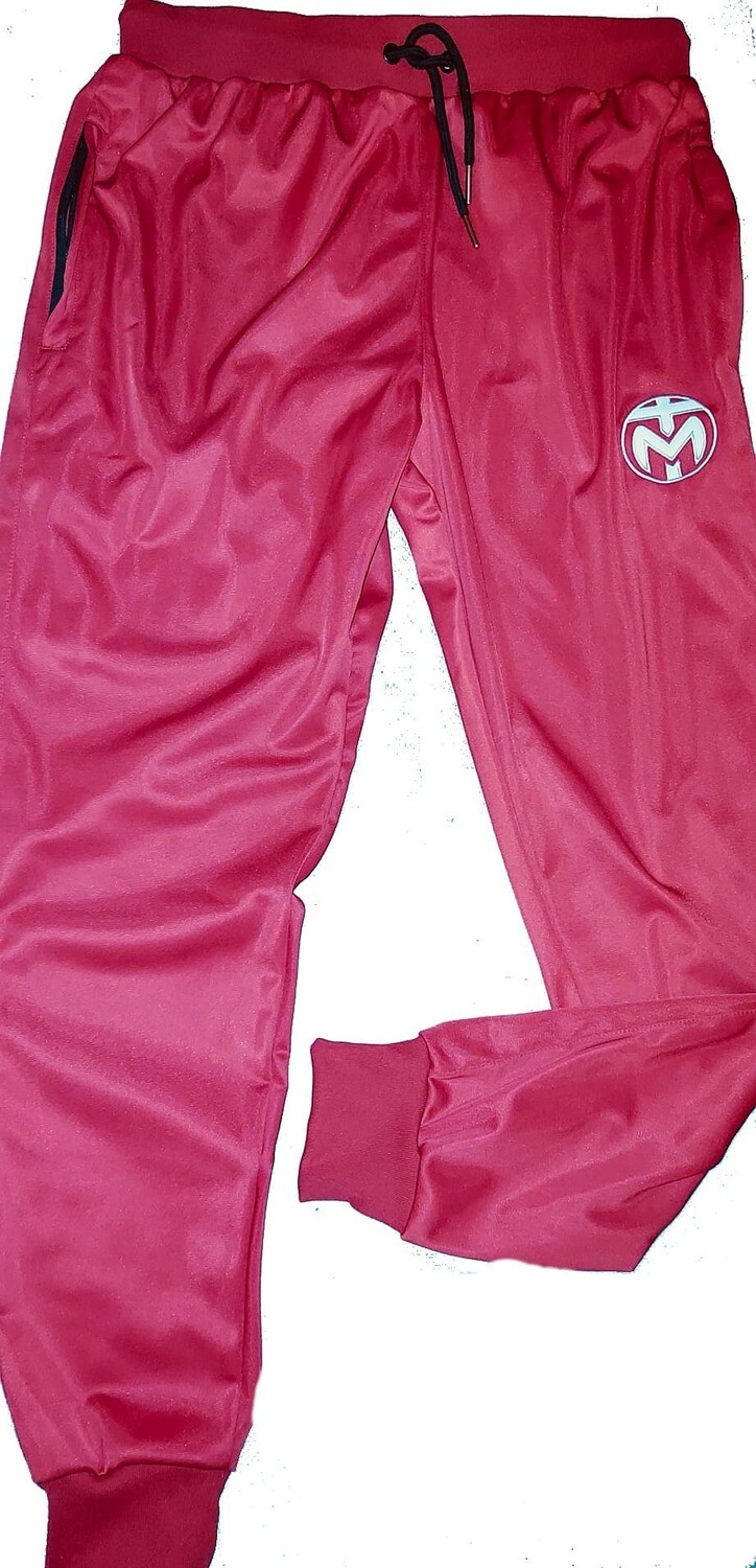 Red Trinda Polyester Tracksuit