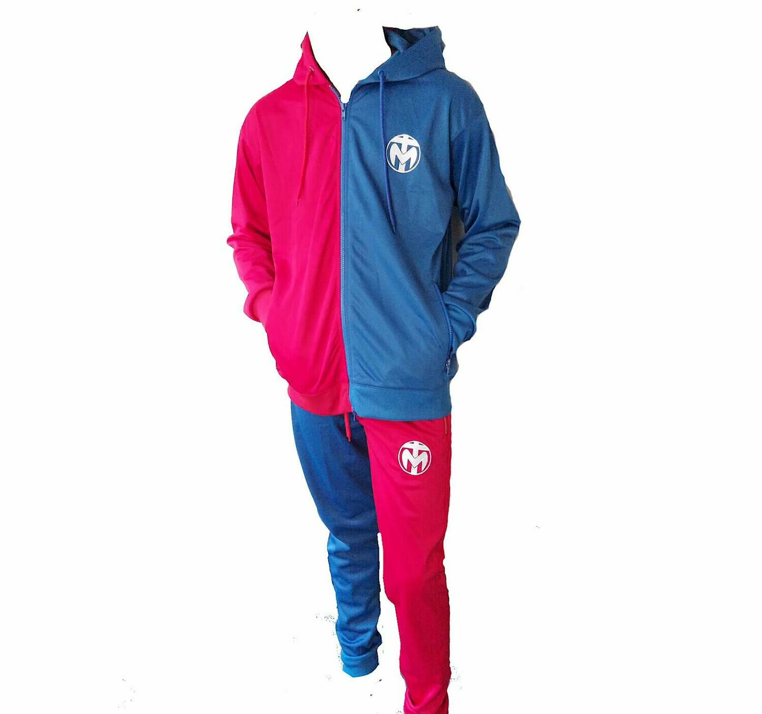 Two Colour Trinda Polyester Tracksuit
