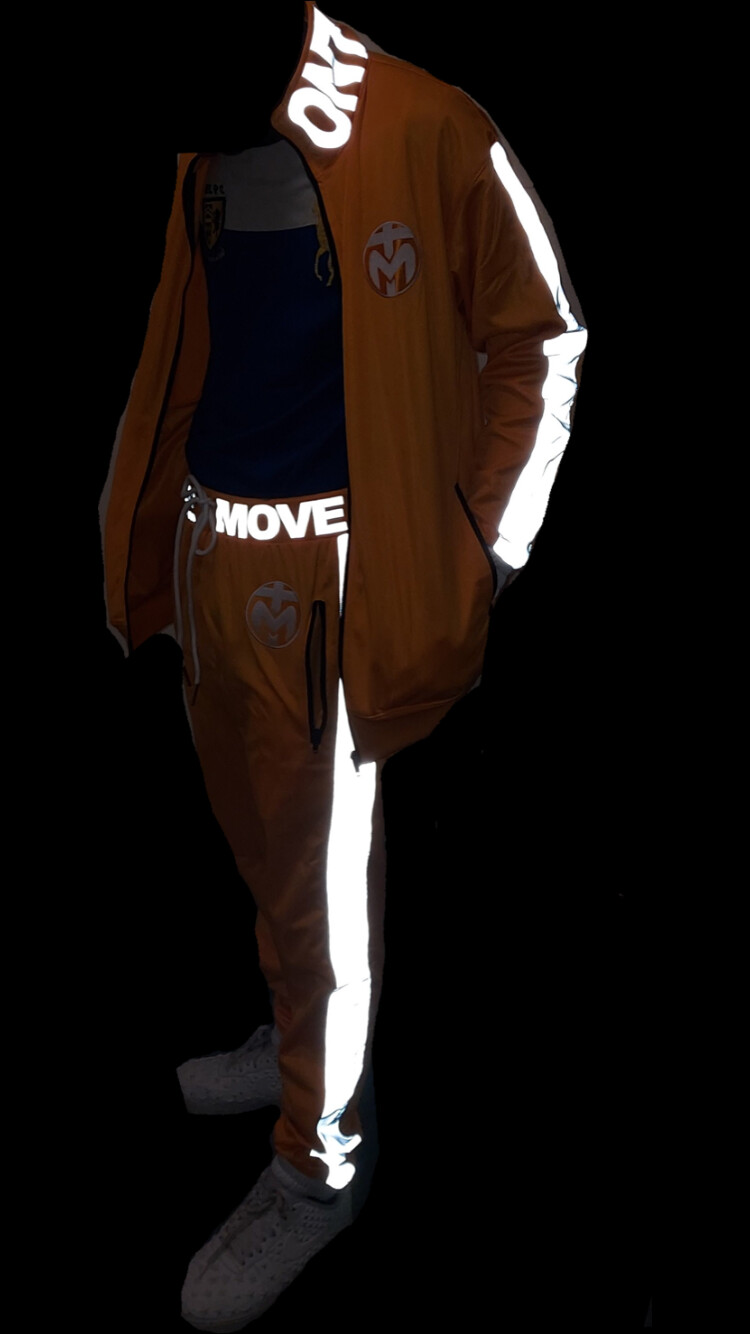 Reflective Streak Tracksuit