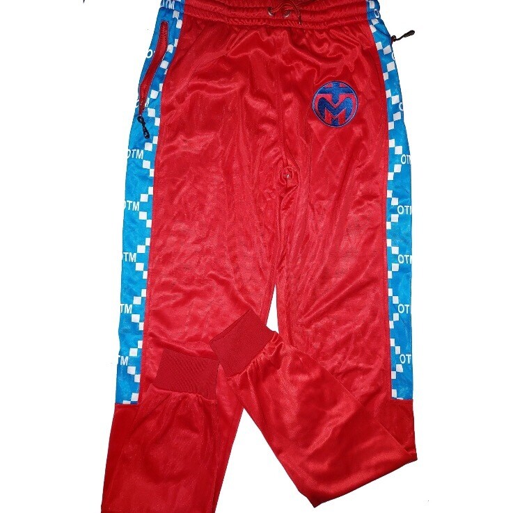 Red And Blue Speedo Polyester Tracksuit