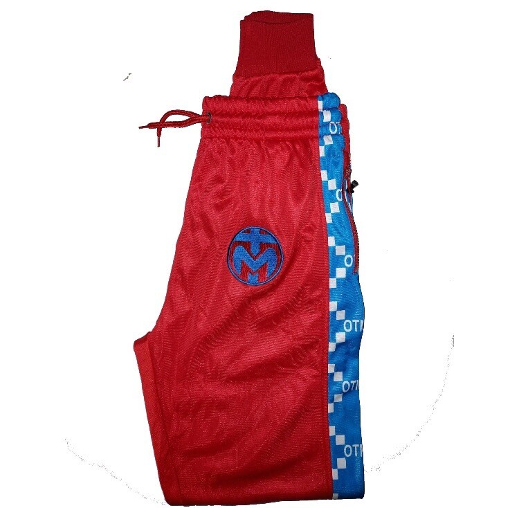 Red And Blue Speedo Polyester Tracksuit