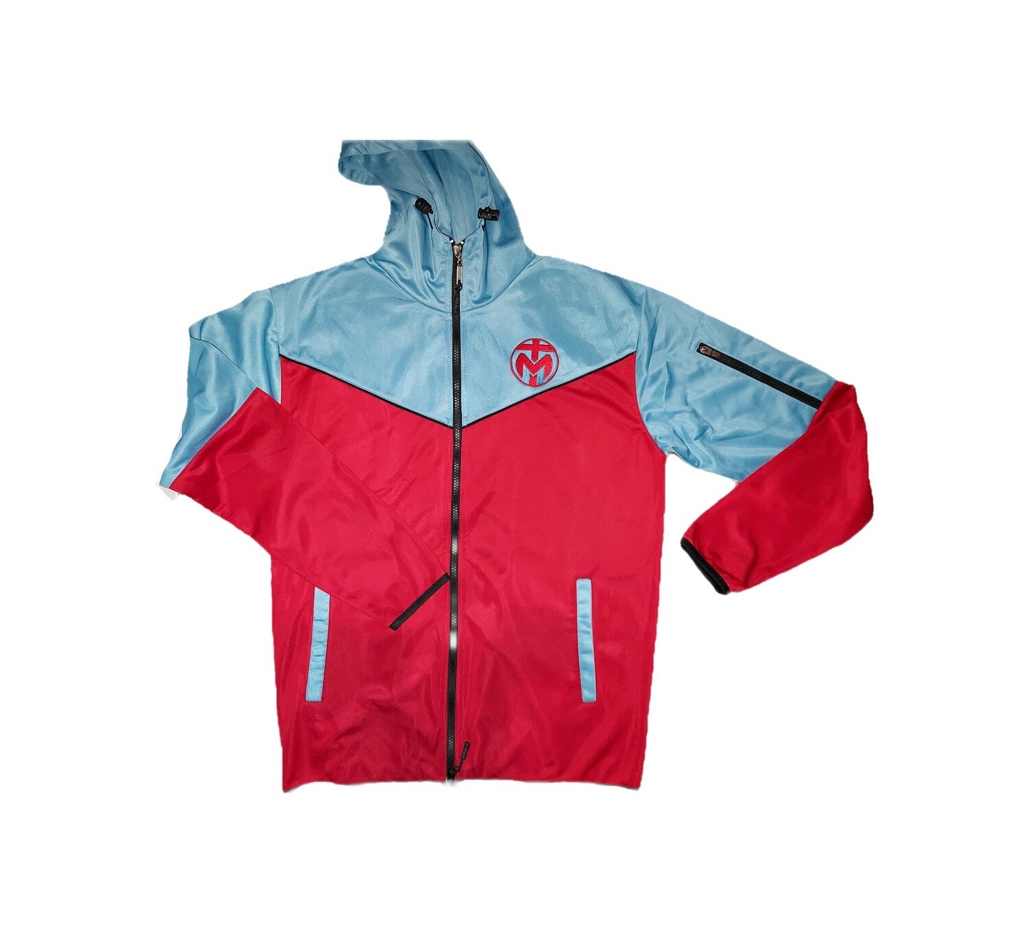 Blue And Red Trinda Polyester Tracksuit Special Edition