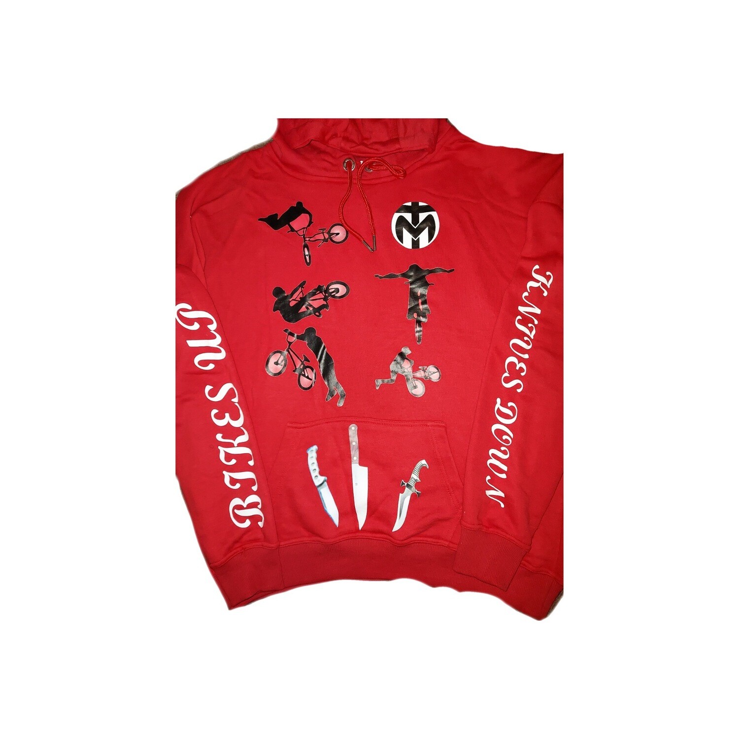 Bikes Up Knifes Down Hoodie