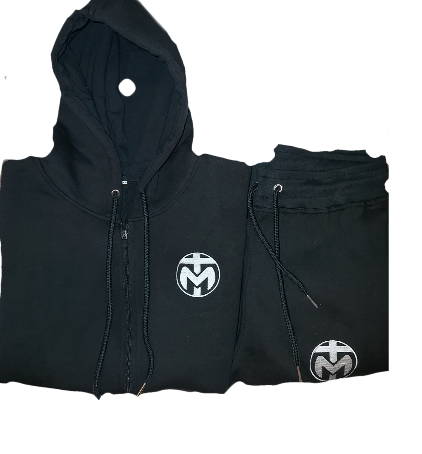 Black Tech Fleece Tracksuit