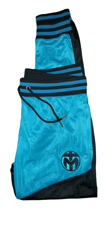 Blue and Black Trida Polyester Tracksuit