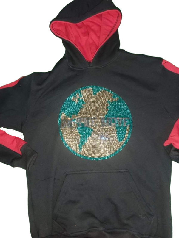 Rhinestone Hoodie